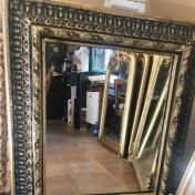 FRAME ADAPTED TO GILDED MIRROR