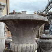 COPPIA DI VASI IN PIETRA